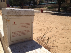 A Childrens Playground - Liberty Bell Park in Jerusalem